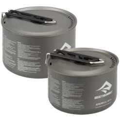 Sea To Summit Alpha 2 Pot Cook Set 20 Sea To Summit Alpha 2 Pot Cook Set -Hiking And Camping 1276650 alpha 2 pot cook set 20