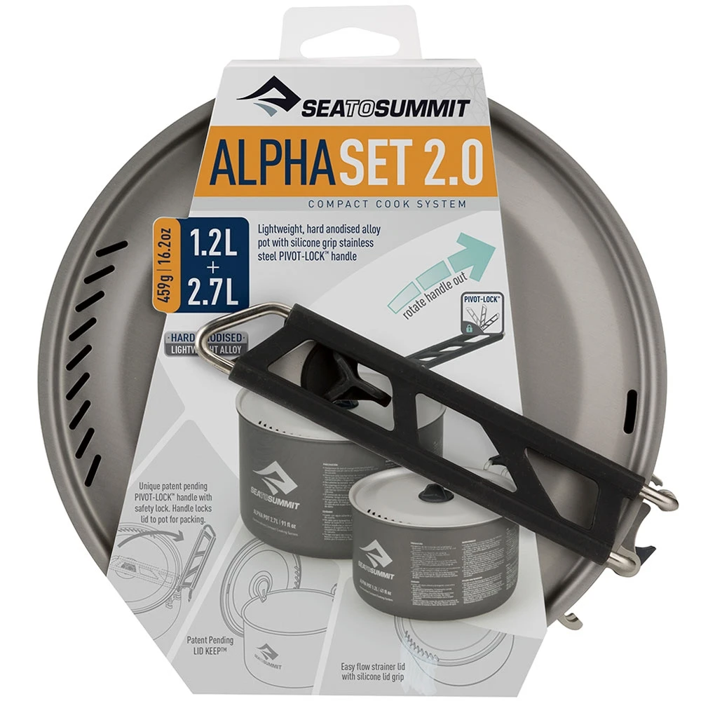 Sea To Summit Alpha 2 Pot Cook Set 12 Sea To Summit Alpha 2 Pot Cook Set - Image 10