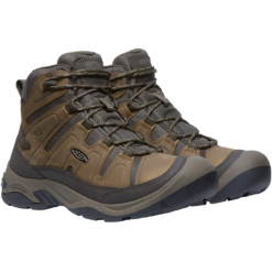 Keen Circadia WP Mid Men's Boot -Hiking And Camping 1276809 circadia wp mid mens boot us 8 bison brindle