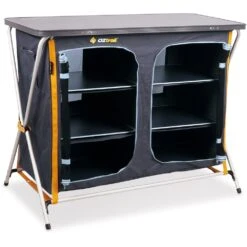 OZtrail 3 Shelf Deluxe Double Cupboard