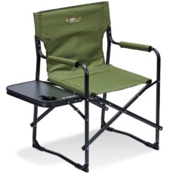 OZtrail Classic Directors Chair With Side Table