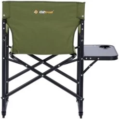 OZtrail Classic Directors Chair With Side Table -Hiking And Camping 1276973 classic directors chair with side table