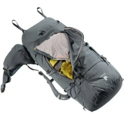 Deuter Aircontact Core 60 + 10 Backpack -Hiking And Camping 1277480 aircontact core 60 plus 10 backpack graphite shale