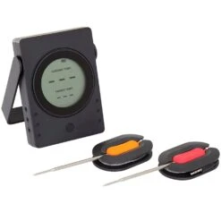 Wireless BBQ Thermometer 4 Piece -Hiking And Camping 1277817 wireless bbq thermom 4pce
