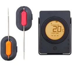 Wireless BBQ Thermometer 4 Piece -Hiking And Camping 1277818 wireless bbq thermom 4pce