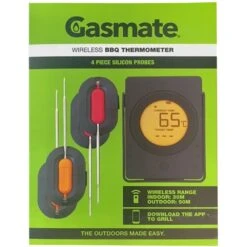 Wireless BBQ Thermometer 4 Piece -Hiking And Camping 1277820 wireless bbq thermom 4pce