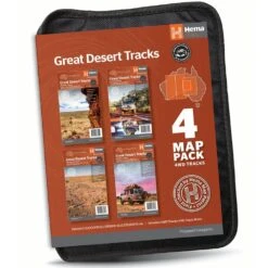 Hema Great Desert Tracks Map Pack 9th Edition