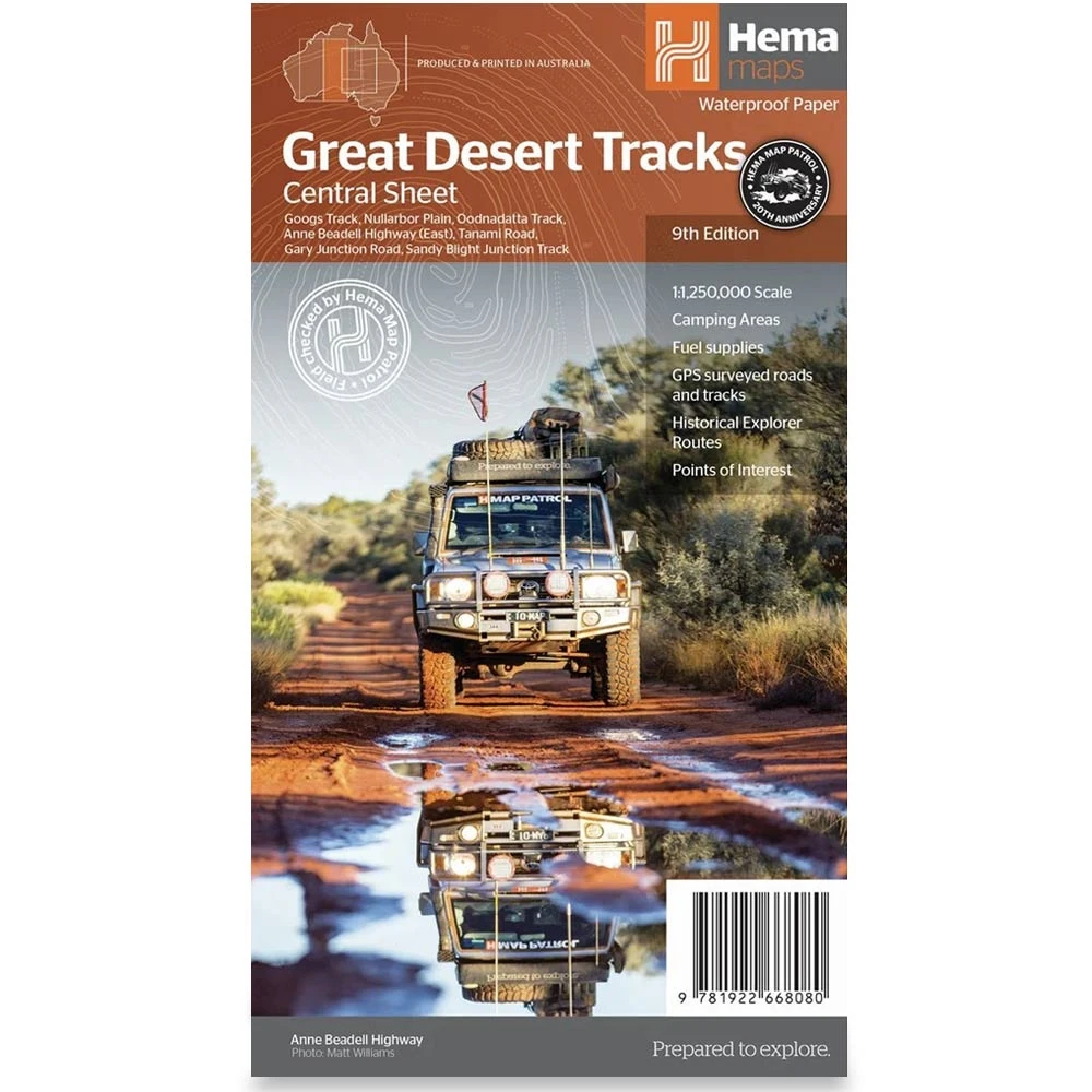 Hema Great Desert Tracks Map Pack 9th Edition 5 Hema Great Desert Tracks Map Pack 9th Edition - Image 3
