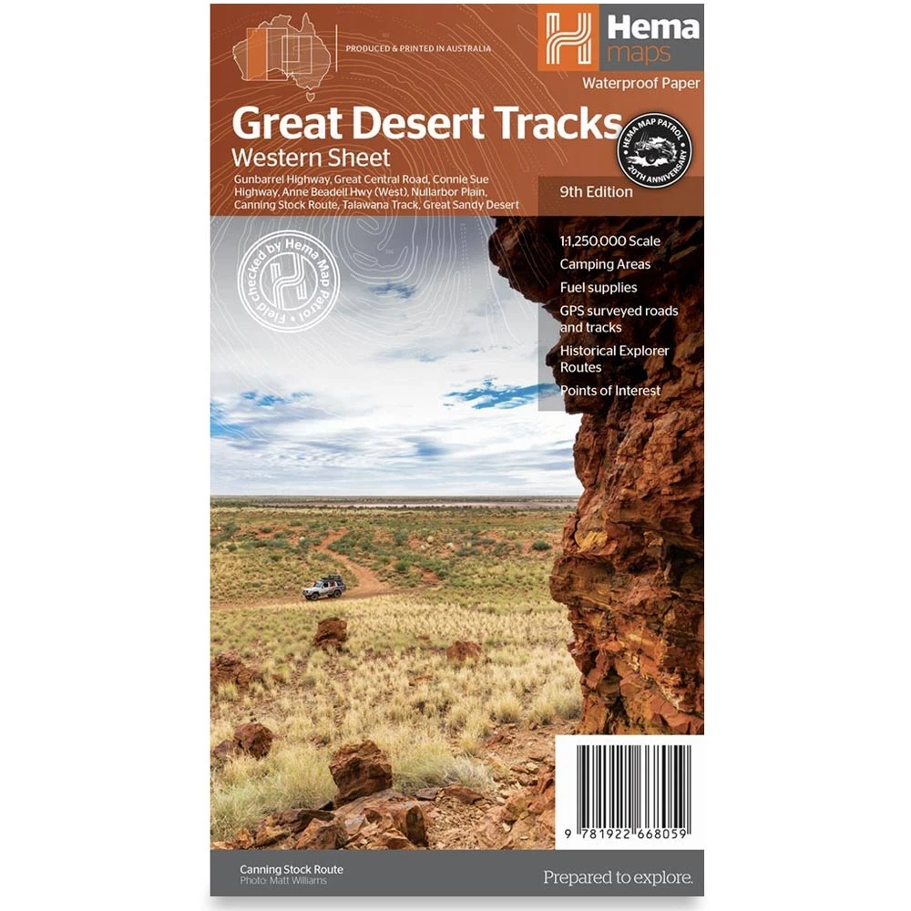 Hema Great Desert Tracks Map Pack 9th Edition 7 Hema Great Desert Tracks Map Pack 9th Edition - Image 5