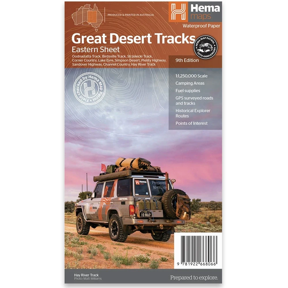 Hema Great Desert Tracks Map Pack 9th Edition 8 Hema Great Desert Tracks Map Pack 9th Edition - Image 6