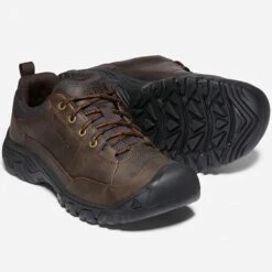 Keen Targhee III Oxford Wide Men's Shoe -Hiking And Camping 1278154 targhee iii oxford wide mens shoe us 8 dark earth mulch