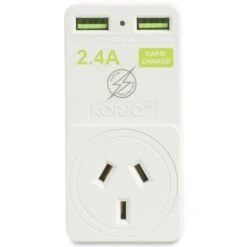 USB Adaptor − UK -Hiking And Camping 1278432 usb power adapter home and uk