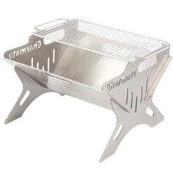 Collapsible BBQ & Firepit With Grill -Hiking And Camping 1278727 collapsible fire pit grill