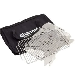 Collapsible BBQ & Firepit With Grill -Hiking And Camping 1278731 collapsible fire pit grill