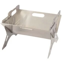 Collapsible BBQ & Firepit With Grill -Hiking And Camping 1278732 collapsible fire pit grill