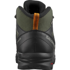 Salomon X Braze Mid GTX Men's Boots -Hiking And Camping 1281209 x braze mid gtx mens boots us 8 olive night black gray green