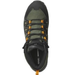 Salomon X Braze Mid GTX Men's Boots -Hiking And Camping 1281212 x braze mid gtx mens boots us 8 olive night black gray green